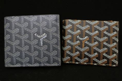 goyard fake vs authentic|authentic goyard wallet.